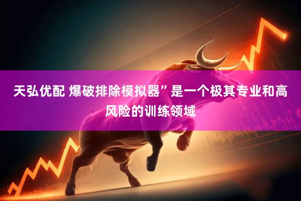 天弘优配 爆破排除模拟器”是一个极其专业和高风险的训练领域