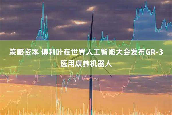 策略资本 傅利叶在世界人工智能大会发布GR-3医用康养机器人