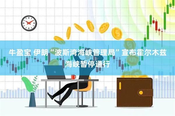 牛盈宝 伊朗“波斯湾海峡管理局”宣布霍尔木兹海峡暂停通行